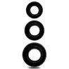 Beast Rings Lot de 3 cockrings souples Beast Ring Noirs